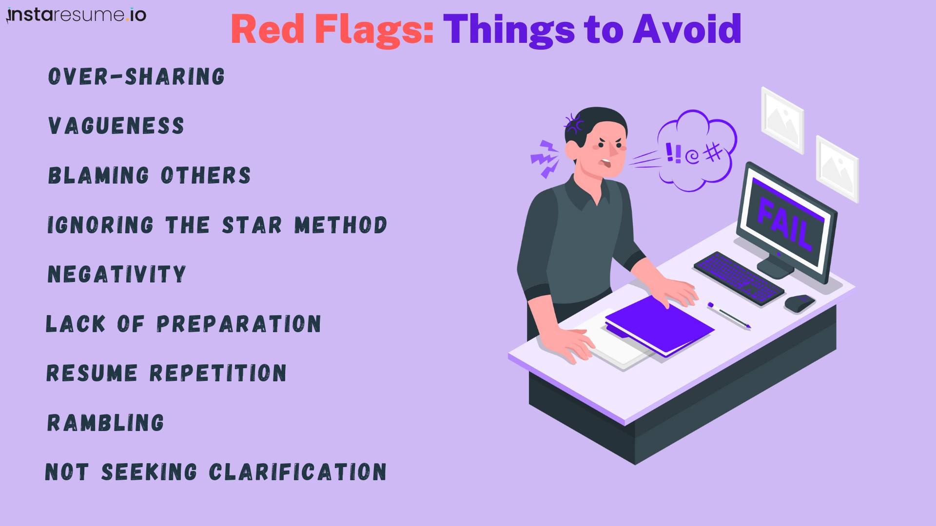 Mistakes to avoid in situational questions for interviews